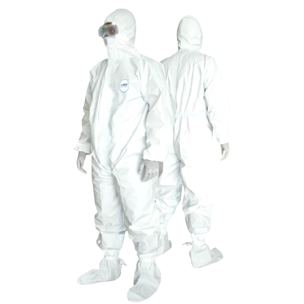 (KEMENKES) Baju APD Hazmat suit suite Cozmeed Hasmat Bahan Microporous Berijin Hasmat Waterproof