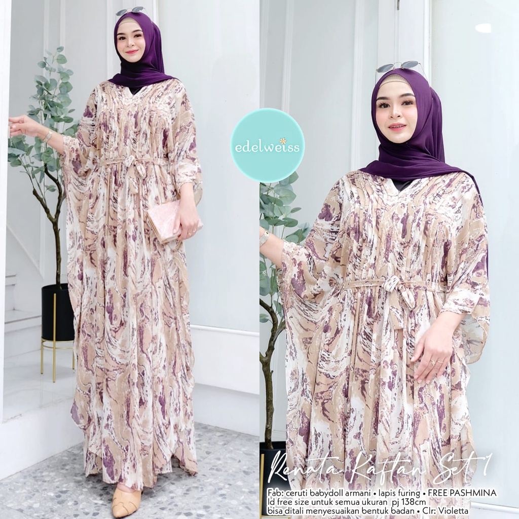 Dress Renata Kaftan Set 1 BY EDELWEISS