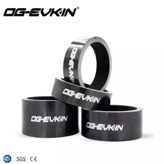Carbon Headset OG-EVKIN CS-003 1/8" Spacer Set 28.6MM Roadbike Mtb