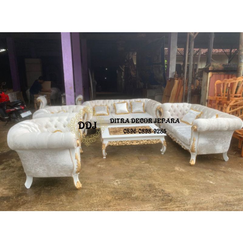 kursi tamu / sofa tamu / kursi tamu mewah / sofa tamu mewah