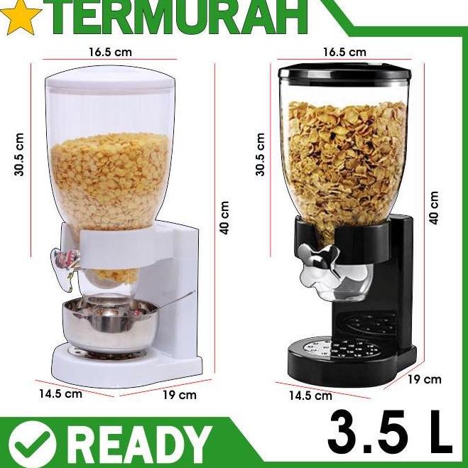 HOT SALE Dispenser Sereal Toples Cemilan Kering Single Barel cereal cyprus