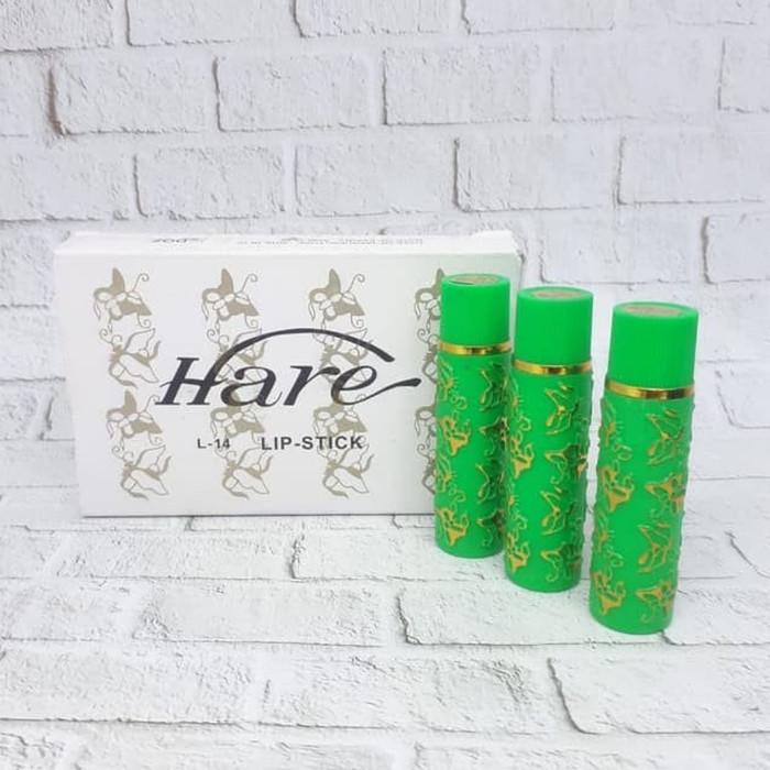 Lipstik hare 1kotak/ lipstik isi 6pcs/lipstik arab