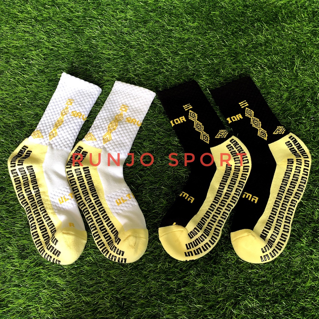 Kaos Kaki SAVIOR Pendek Kaos Kaki Bola Anti Slip Pendek Futsal Sepakbola Pria Wanita Seri ULTIMA