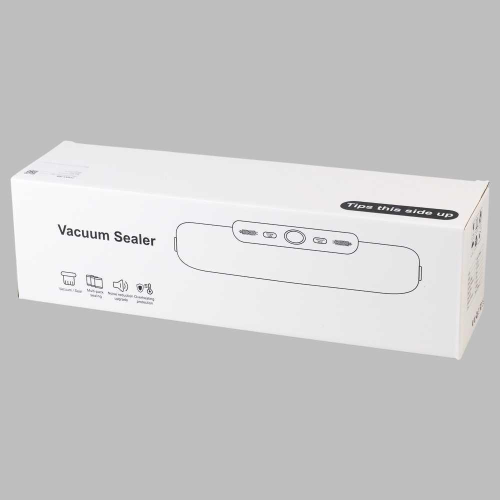 Mesin Vacuum Sealer Makanan Automatic Air Sealing Dual Mode - FK-7912 - White