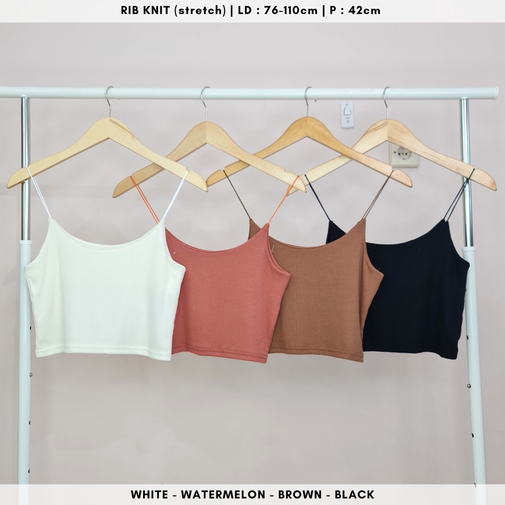 4803 basic knit tank top