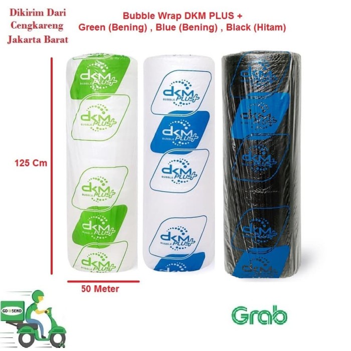 

Bubble Wrap 125 Cm X 50 M / Bubblewrap 125Cm X 50Meter Gosend / Grab
