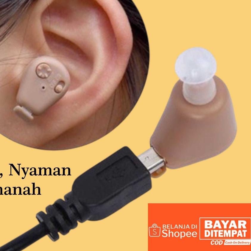 ◌ Alat Bantu Dengar Cas Charger k99 Orang Tua Alat Pendengaran Telinga Orang Tua ◄