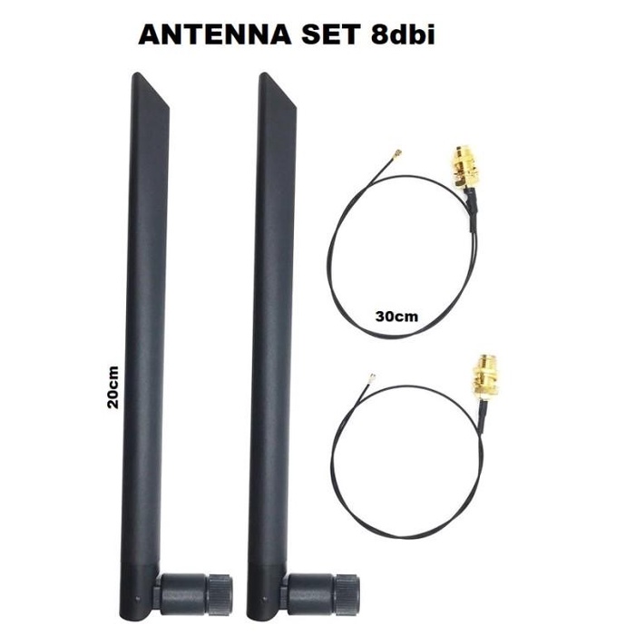 Terlaris Antenna Ax200 Ax210 Ax201 9560 M2 Mhf4 Ipex4 Wifi Dual Antena Ngff