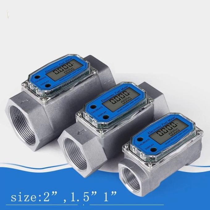 Flow Meter Solar Digital Flow Meter Bbm Digital 2 Inch Digital Turbine