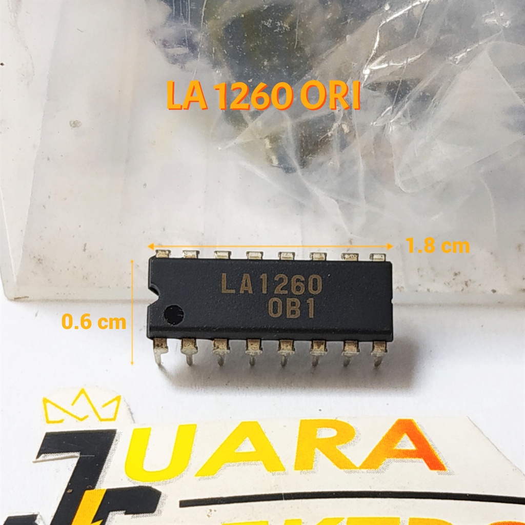 (IC) Integrate Circuit LA 1260 ORIGINAL | IC LA1260 Ori / Asli