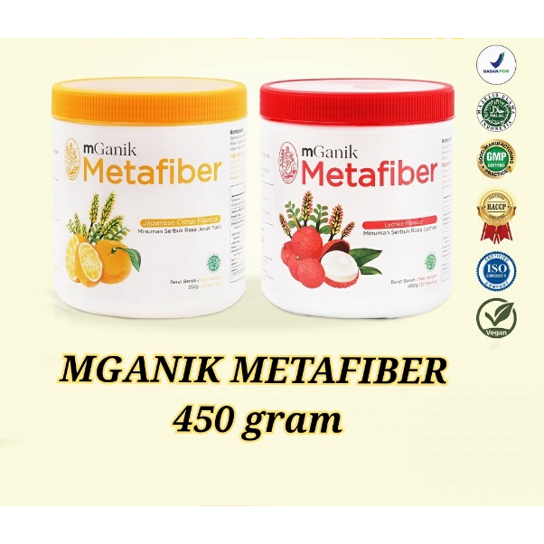 

MGANIK METAFIBER 450 Gram (30 Serving) Minuman Serat Fiber Untuk Diabetes