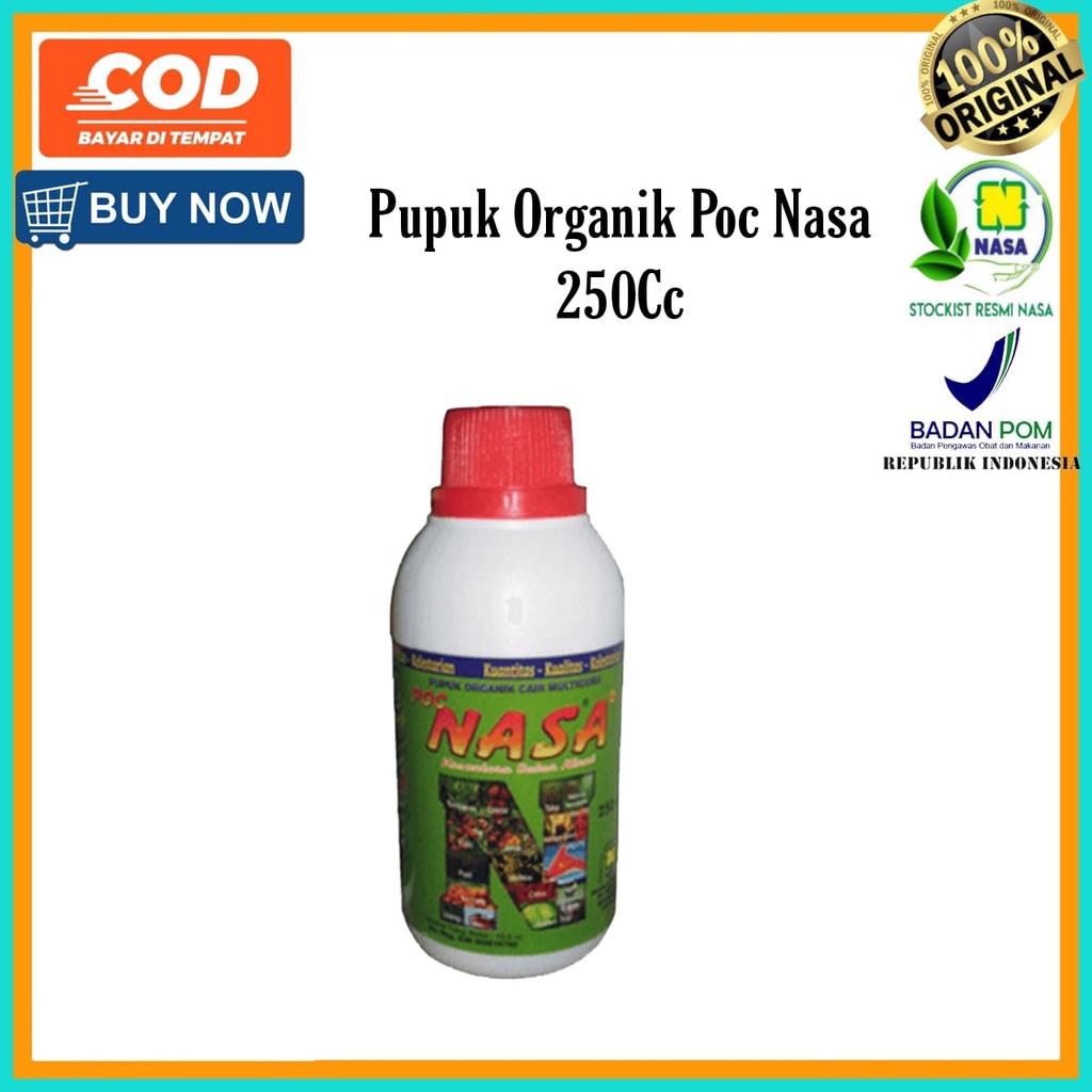 Pupuk Cair Organik Nasa/NSK 250ML/PRODUK PERTANIAN NASA ORIGINAL