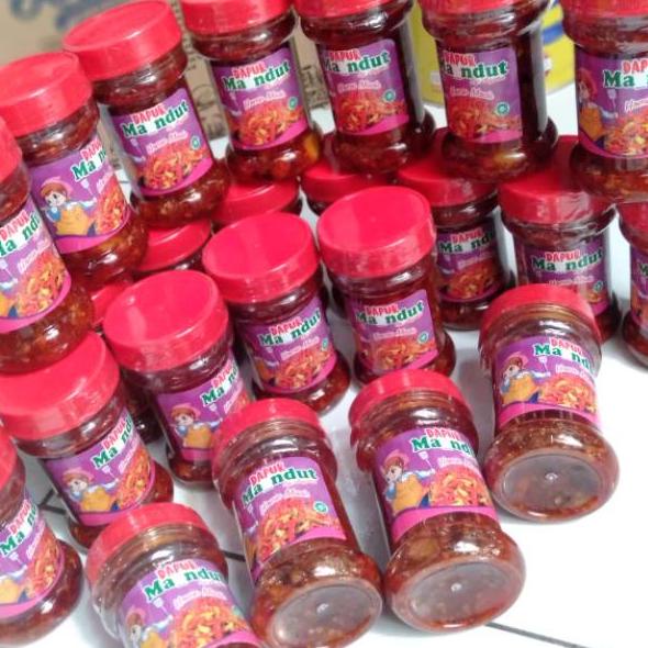 

(COD )NEW_PRODUCT Sambal baby cumi murah grosir dapur Ma_ndut sambal baby cumi sambal koyor sambal paru sambal udang murah di surabaya grosir Dapur Ma_ndut