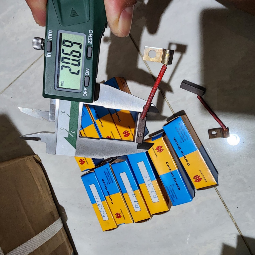 10set Carbon Brush Kul Alternator FJ315 ft315 315 BTX CK12 EM100 Jumbo 0438013