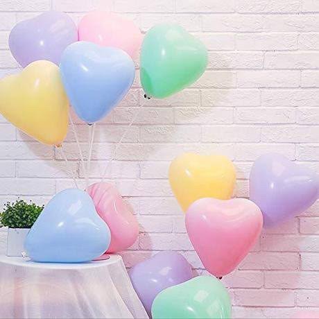 balon latex macarons pastel love isi 10 12 inch 12&quot; macaron candy