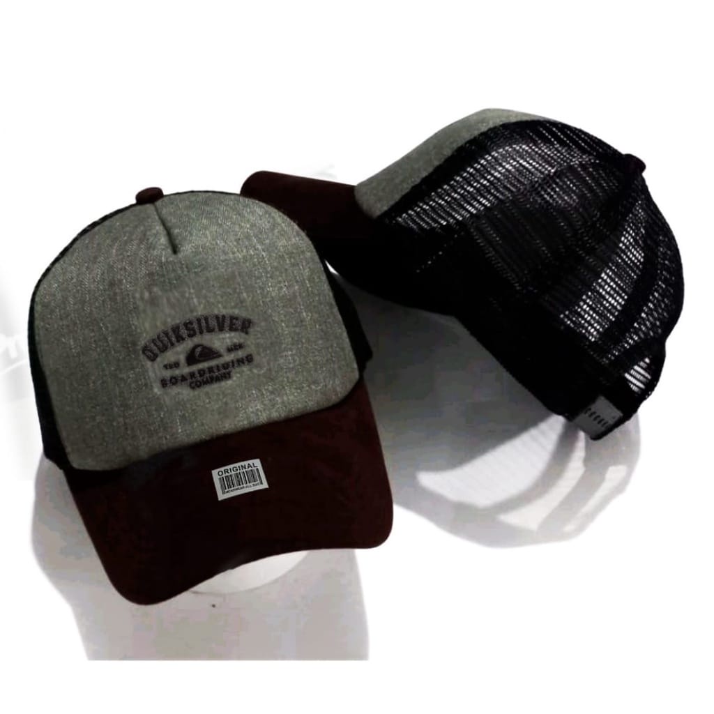 Trend Terbaru Topi Volcom Jaring Trucker Hat Unisex Bisa Bayar Di Tempat