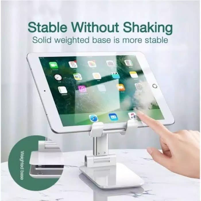 LIFTABLE FOLDABLE PHONE HOLDER STAND HP DI MEJA FOLDING DESKTOP