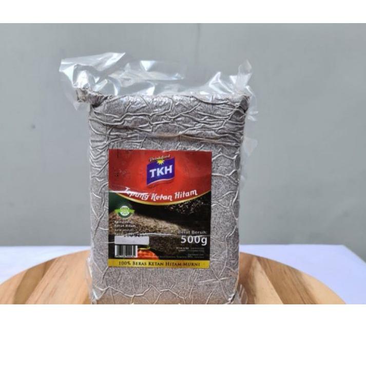 

[COD] Tepung ketan hitam premium kemasan vakum 500gram Trendy !