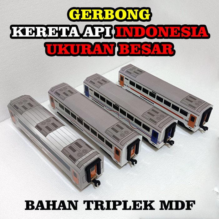 Miniku Kereta Api Indonesia Gerbong Kereta Api Kayu