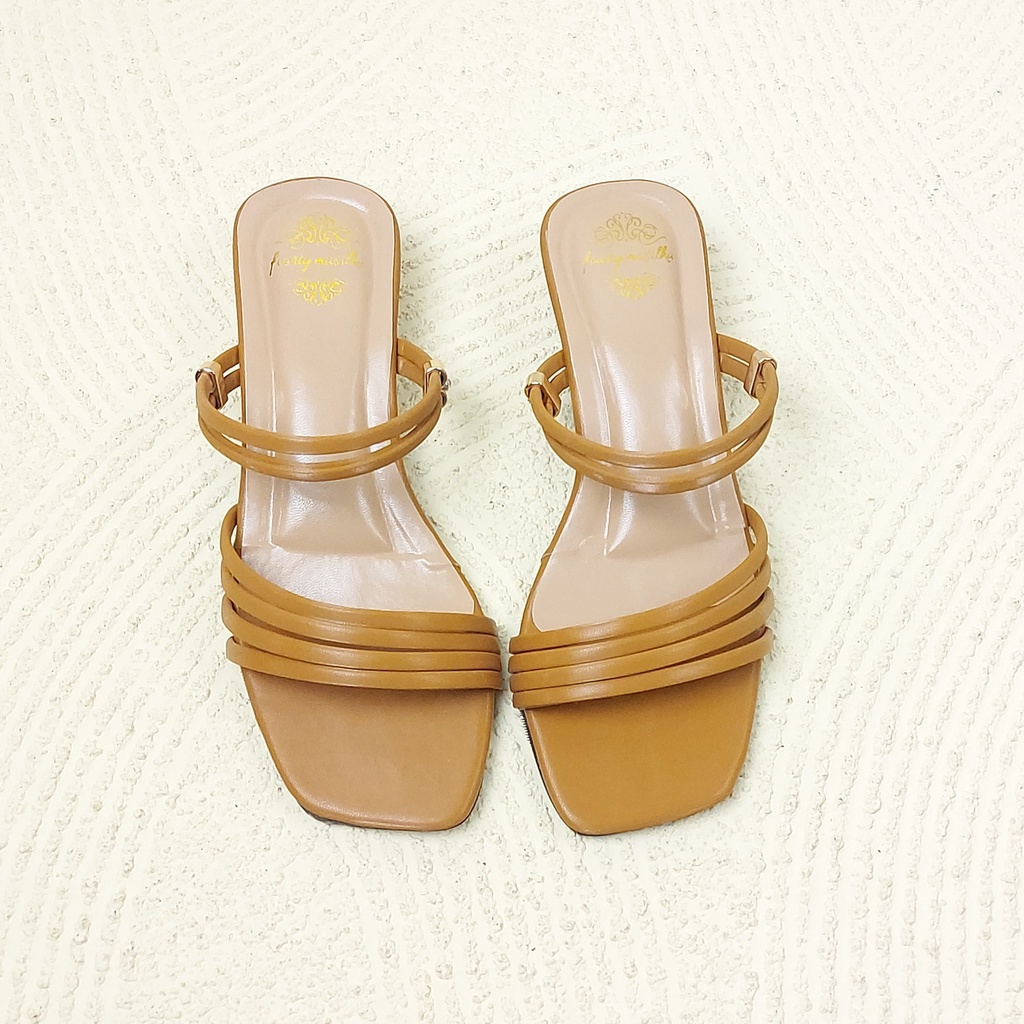 Sandal Heels Wanita Hak 3 cm M-05