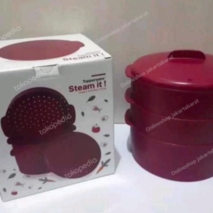 steam it 3 layer tupperware