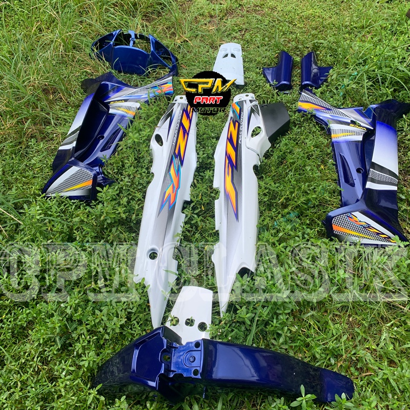 Body Full set Halus Fizr Biru Putih 2004