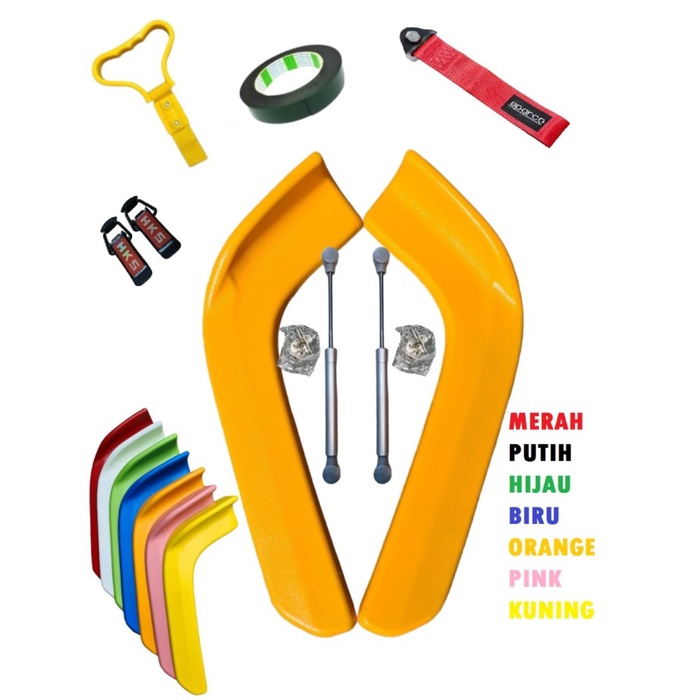 Winglet Lips Bumper Depan Warna Winglet Mobil Depan Universal Warna Pa