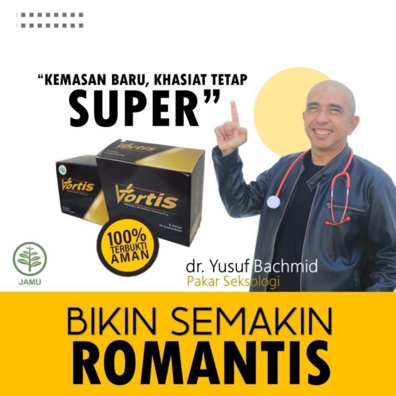 VORTIS HERBAL ORIGINAL DR.YUSUF BACHMID - 1PACK @5sachet