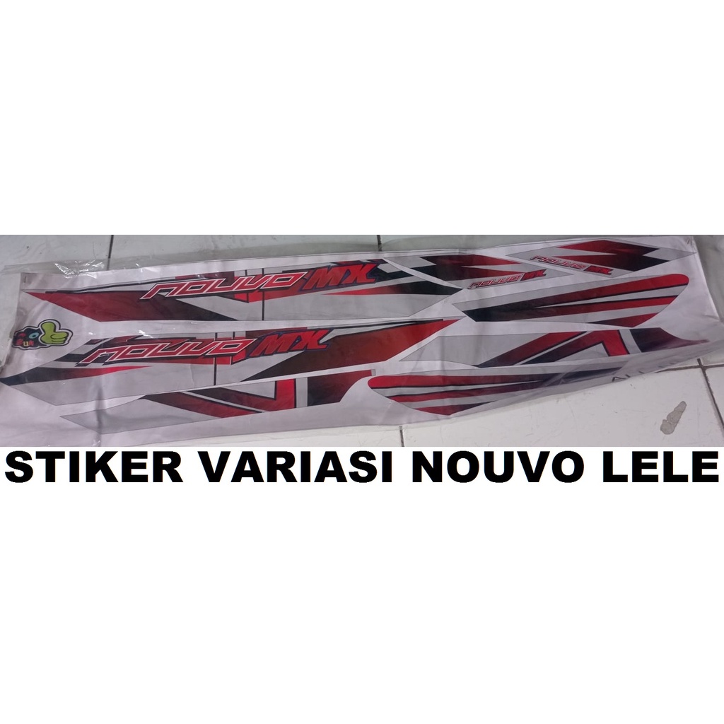 PROMO STIKER VARIASI NOUVO LELE