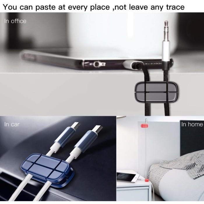 

Baseus Cross Usb Cable Clip Holder Actdj-01