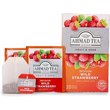 

(TEH) AHMAD TEA WILD STRAWBERRY 40GR