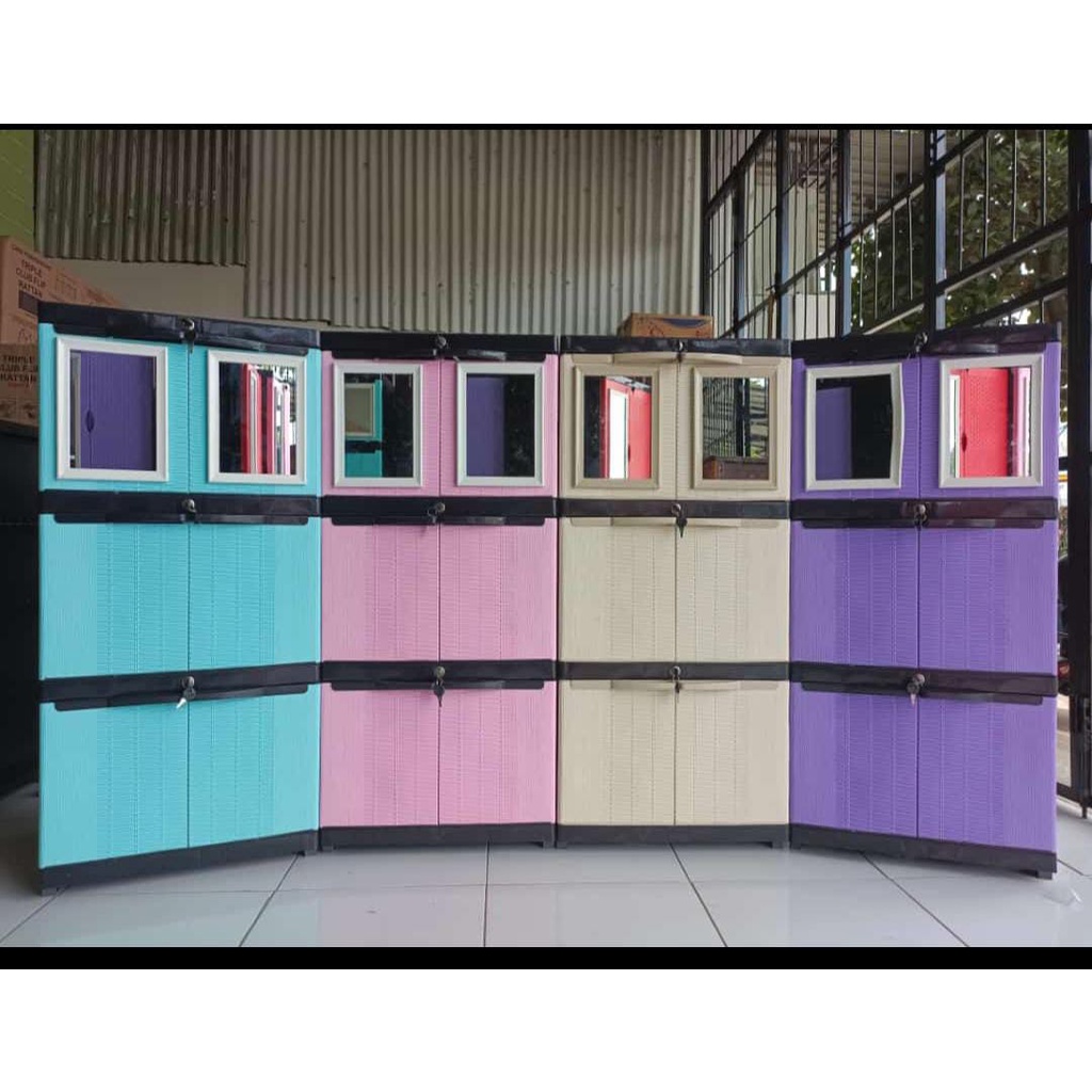 LEMARI PLASTIK/LEMARI PLASTIK MINI/LEMARI AQUOSE