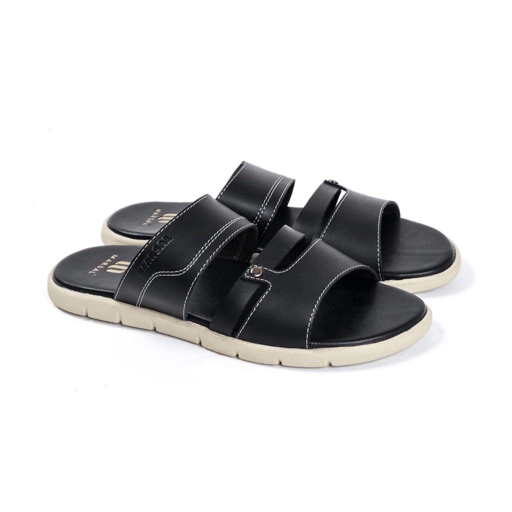 Sandal Pria Terbaru Sendal Kulit  Pria KD ZOLA 001