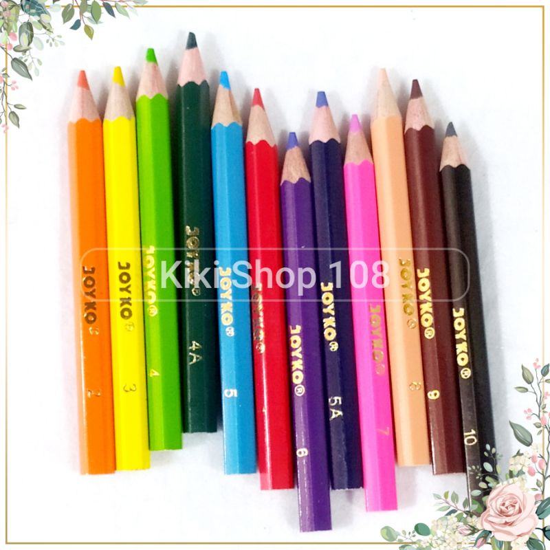 

Pensil Warna Joyko Pendek 1 pcs Bagian 2 / Kiki Shop 108