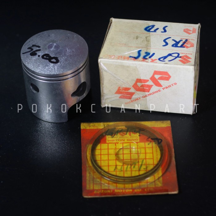 Piston Dan Ring Suzuki Gp Gp125 Trz Trs 125 Os 0 Sgp Japan