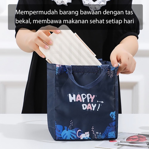 Tas Bekal Makanan Anak Dewasa Lunch Bag Cooler Bag Tahan Panas