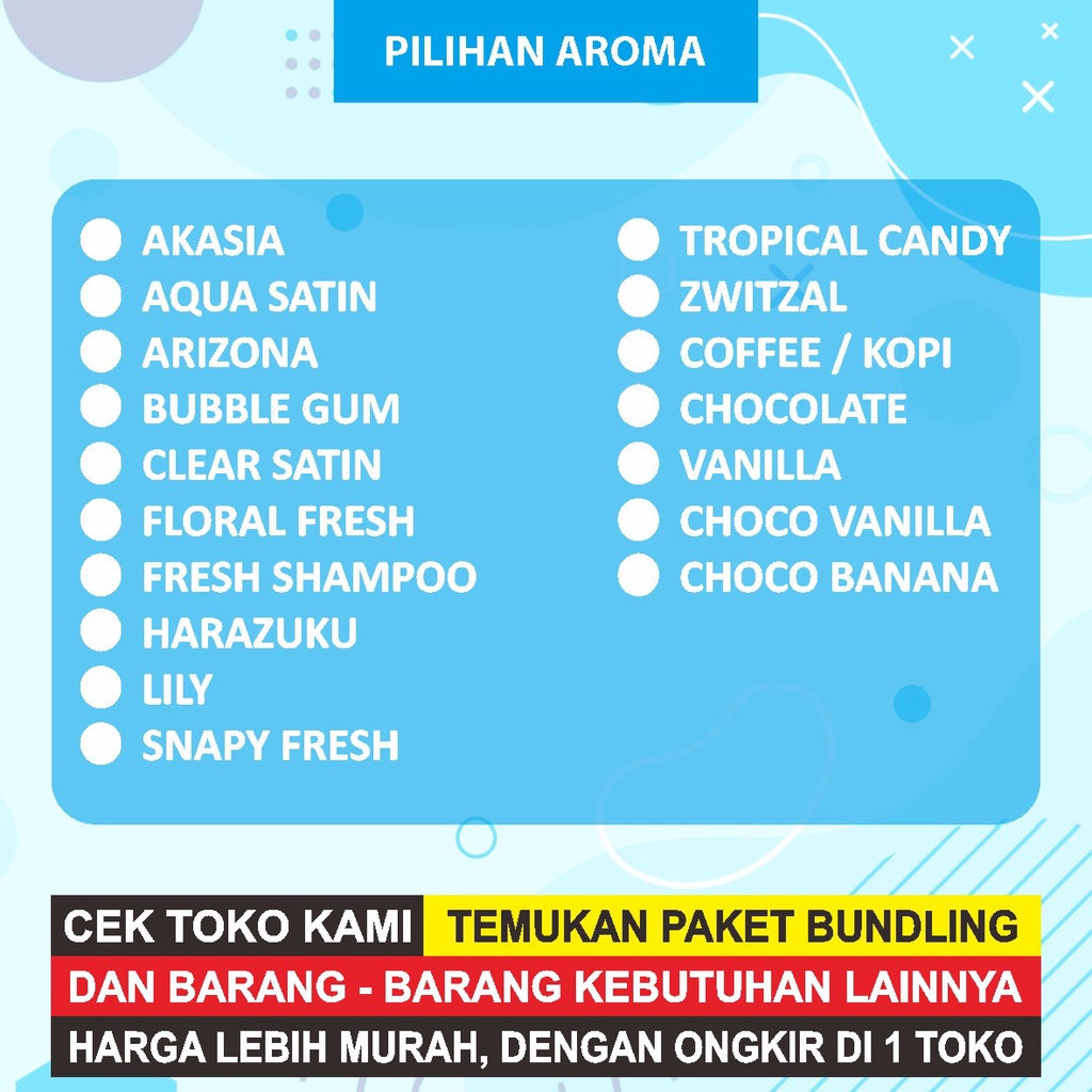 Biang Sabun Deterjen Wangi/ Bibit Detejen Pakaian Wangi 500gr