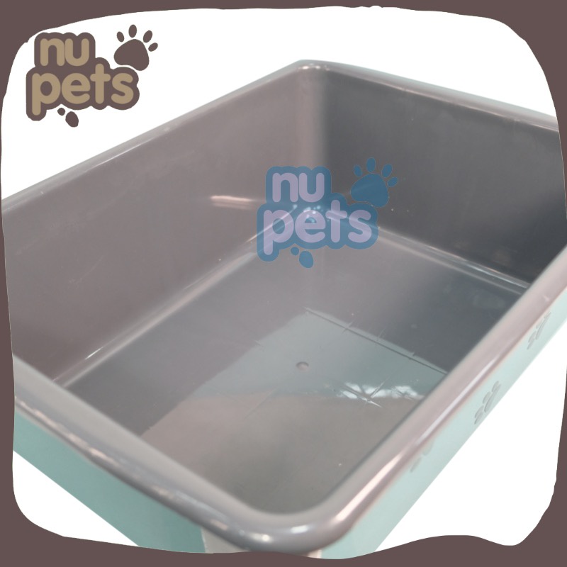 Baskom Bak Pasir Pup Kucing / Cat Litter Box / Tempat Kotoran Hewan JUMBO