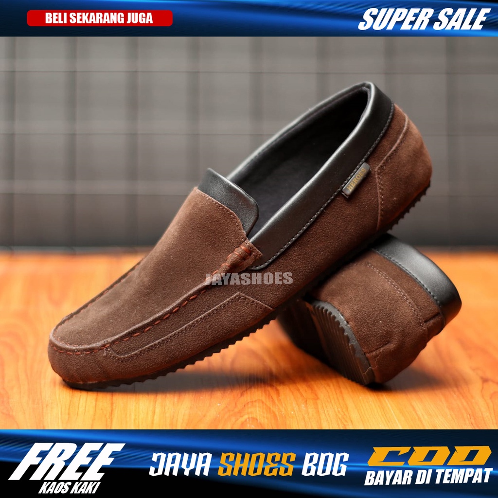 KILLIAN|Sepatu Kasual Slip On Pria Slop Mocasin Santai Casual Tanpa Tali Cowok Murah Keren Ringan