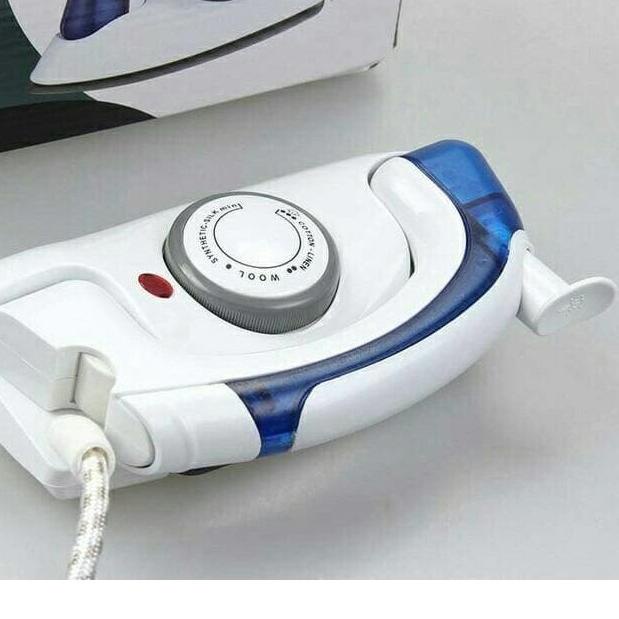 ● SETRIKA UAP LIPAT MINI - Travel Steam Iron SETRIKA UAP Lipat Mini ➸