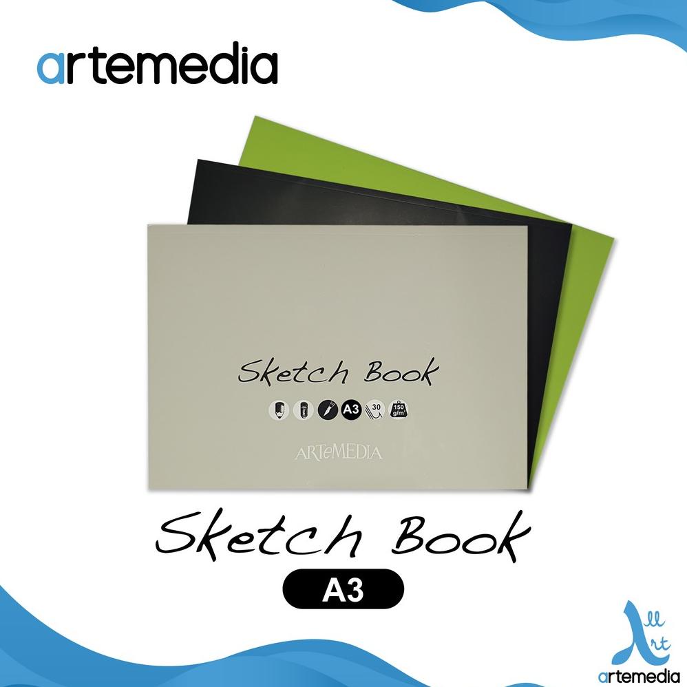 

Kertas Gambar Artemedia A3 Drawing Paper Pad Sketchbook