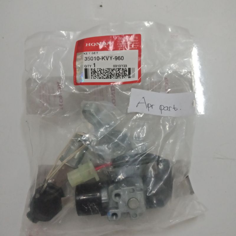 Key Set Kunci Kontak Assy Beat Karbu Ori Ahm 35010KVY960