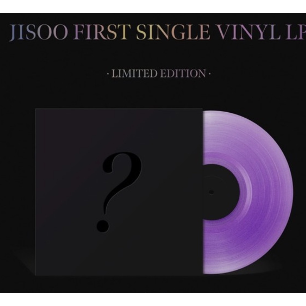 [DP] BLACKPINK JISOO FIRST ALBUM - VINYL VERSION // KTOWN4U YGSELECT POB