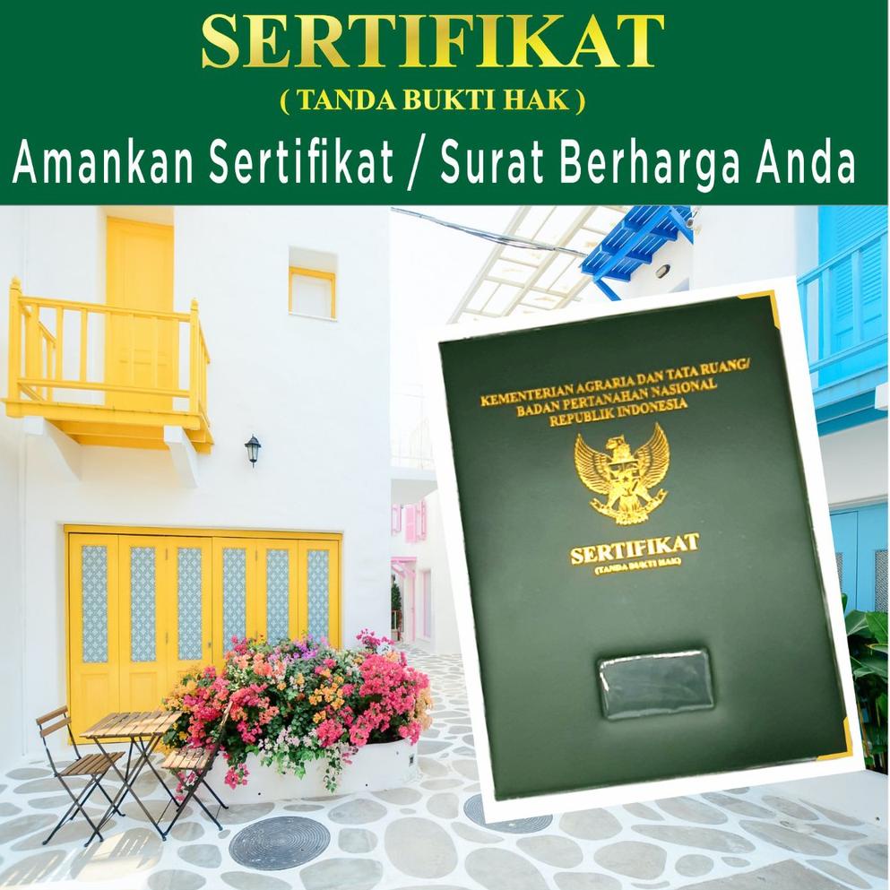 

Terlaris Map Sampul Sertifikat / Cover Map Sertifikat Tanah&Rumah