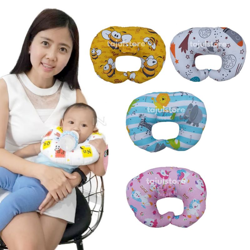 [rumahbayipdg] Bantal dot susu bayi / bantal dot bayi / baby bottle holder