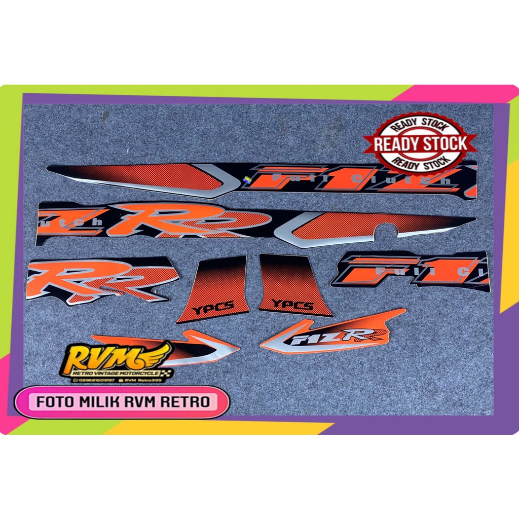 Striping motor yamaha Fizr F1zr 2002