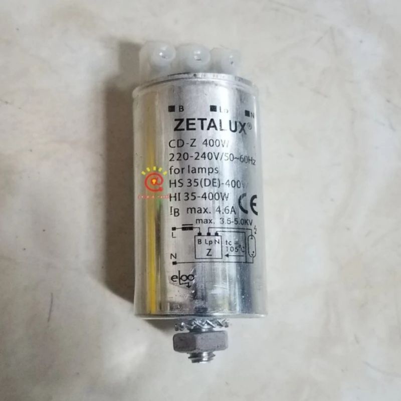 Zetalux Ignitor 35 - 400 Watt / Ignitor 35 - 400 Watt Zetalux