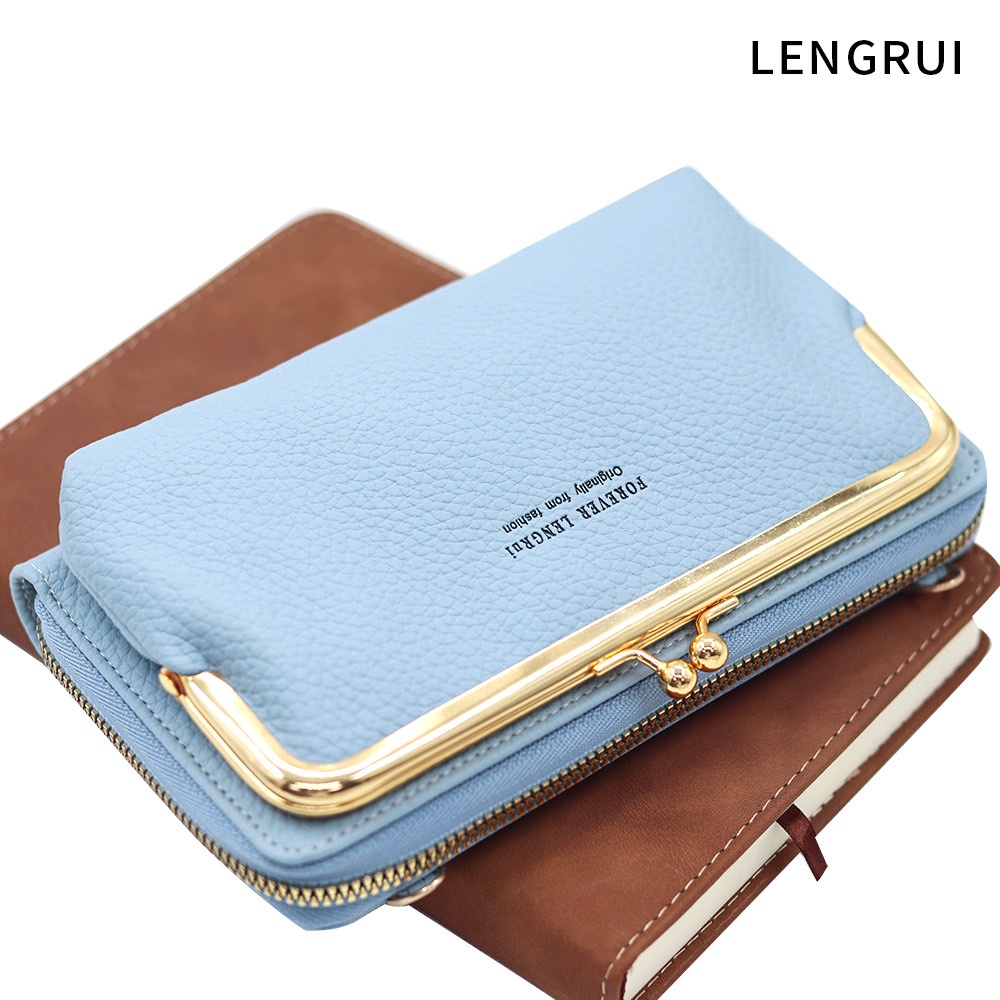 ORIGINAL IMPOR LENGRUI LR005 TAS BAHU SELEMPANG WANITA BENTUK HANDBAG DENGAN TALI PANJANG