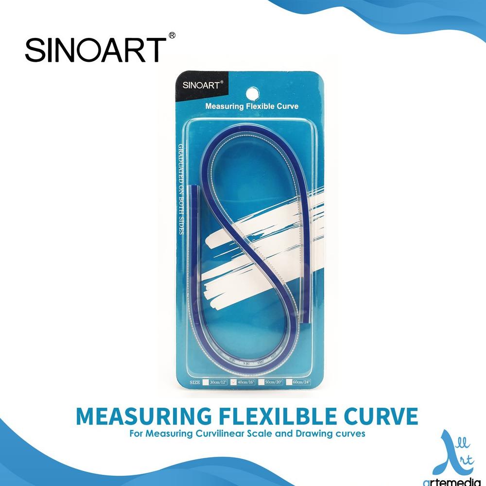 

Penggaris Sinoart Measuring Flexible Curve Ruler