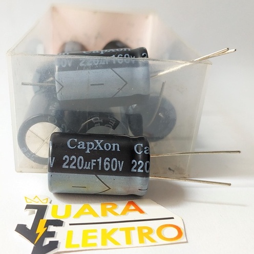 KAPASITOR ELCO 220uF / 160V (1 Pcs) | Capasitor Elko 220 uF/160 Volt CAPXON